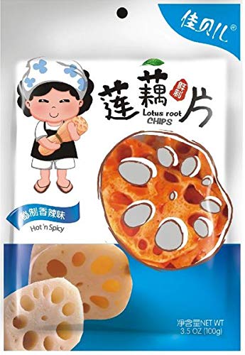 Yumei Joybabe Lotus Roots Hot and Spicy Flavor, Ready to Serve, Pack of 5