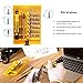 OUTAD 45 in 1 Tool Kit, Mini Portable Precision Screwdriver Bits Hand Tools Kit Set with Tweezers, Extension Shaft for Precise Repair Maintenance
