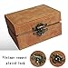 Faraday Box Keyless Car Key Signal Blocker Box,Total Signal Blocking for Key Fob, RFID Signal Blocker Pouch Retro Style