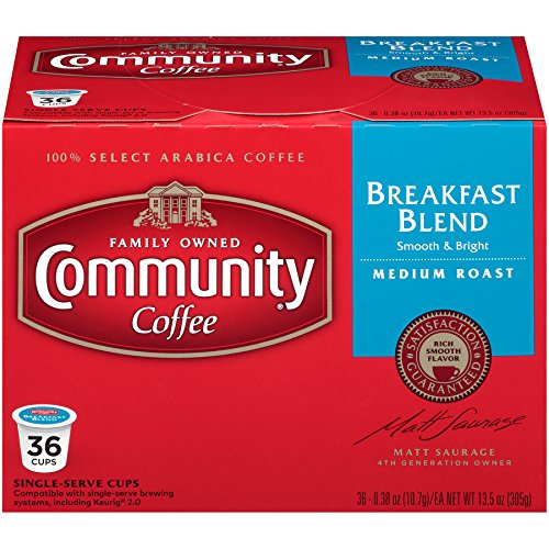 image for Community Coffee Breakfast Blend Medium Roast Coffee - 144 Single Serv
