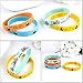 Totem World 24 Rubber Bracelets for Kids Pokemon Theme Birthday Party Favors - Durable Silicone Bracelets Provide Hours of Fun - Assorted Inspired Pikachu, Charmander, Squirtle, and Bulbasaur Design