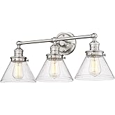 Millennium Lighting Eyden - 3 Light Bath Vanity-11.25 Inches Tall and 25.88 Inches Wide-Brushed Nickel Finish