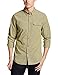 Calvin Klein Jeans Men's Warm Olive Check Woven