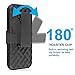 Designed for iPhone SE 2016 (1-st Gen) / 5 / 5s [NOT for SE2020] Case with Belt Clip Holster - Kickstand Cover Phone Case - Black