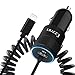 Coiled Cable iPhone Car Charger 24W 4.8A for iPhone X / 8 / 7 / 6s / Plus, iPad Pro / Air 2 / mini, Galaxy S7 / S6 / Edge / Plus, Note 5 / 4, LG, Nexus, HTC Nexus Pixel Nintendo Garmin