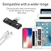 Splitter Compatible with iPhone 7, 7 Plus, 8, 8 Plus, X, iPad,iPad Pro, 2 in 1 Dual Headphone Jack Audio + Charge Cable Adapter,Work with iOS 12 or Later, Sync,Music Control