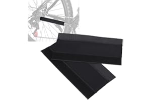 Dioche Bike Frame Protector, 2pcs Cycling Bike Frame Chain Protector Sticker Guard Pad Cover Wrap, Bike Frame Chain Protector