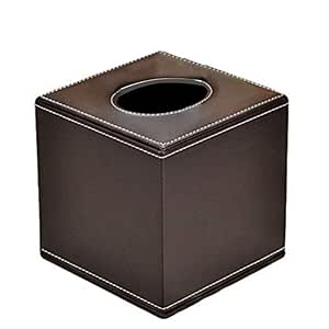 MHSM Caja De Pañuelos Cuadrado De Papel De Tejido Facial Titular Caja