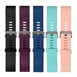 For Fitbit Blaze Bands Small Large, Austrake Classic Replacement Silicone Strap for Fitbit Blaze Watch Accessory for Women Men