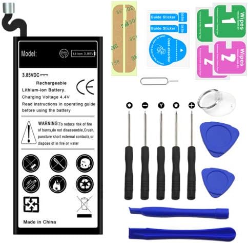 [Upgraded] 3800mAh Samsung Galaxy Note 8 Internal Li-ion Displaceable Battery for Samsung Galaxy Note 8 SM-N950U Mobile Phone General + Free Screwdriver Tool