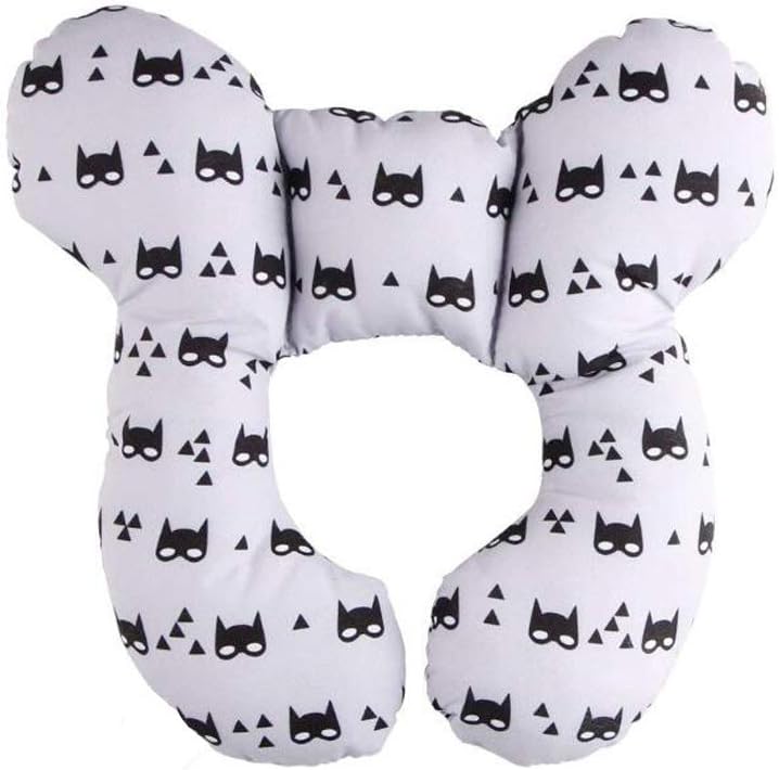 Baby Travel Pillow, G-Tree Infant Head and Neck Support Baby Neck Pillow for Car Seat Pushchair, for 0-1 Years Old Baby, Grey