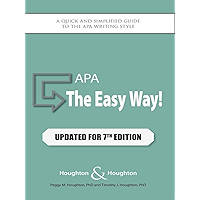 APA: The Easy Way! (Updated for the APA 7th Edition) book cover