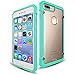 Ostart iPhone7 Case,Slim Fit Flexible Rubber Back Cover Fused TPU Bumper Case for iPhone7 (Green)