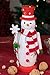 Clever Creations Snowman 10 Inch Traditional Wooden Nutcracker, Festive Christmas Décor for Shelves and Tables