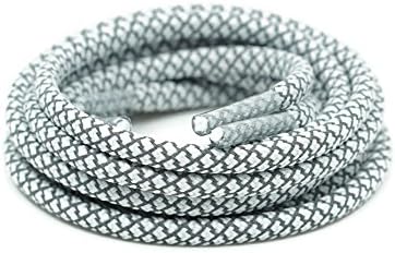 DoctorLaces - 3M Rope Reflective Shoelaces - Multiple Colors and Sizes Available