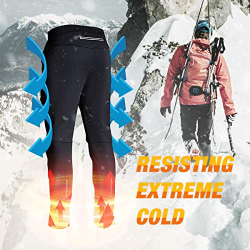 Souke-Sports-Winter-Herren-Fahrradhose-Lange-Thermo-Outdoorhose-mit-Fleecefutter-Winddicht-Atmungsaktiv-Wasserabweisend-Softshellhose