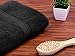 Utopia Towels - Premium Jumbo Bath Sheet - 100% Cotton Highly Absorbent and Quick Dry Extra Large Bath Towel - Super Soft Hotel Quality Towel (35 x 70 Inches, Black)