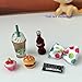 LPS Pet Shop 6 PC Lot Accessories Food Coffee Bow Candy Cupcake
