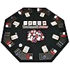 
Trademark Poker Texas Traveller Table Top & 300 Chip Travel Set
