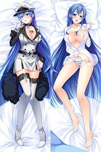 pillow case Animation Akame Ga Kill Esdeath Dakimakura Anime Pillow Cover Case Hugging Body