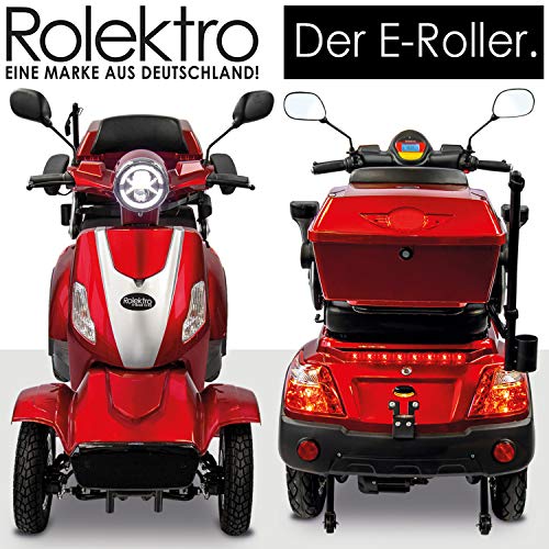 Rolektro-E-Quad-15-V3-Rot-Lithium-Akku-Elektromobil-4-Rad-95km-Reichweite-1000W-Elektroroller-mit-Zulassung