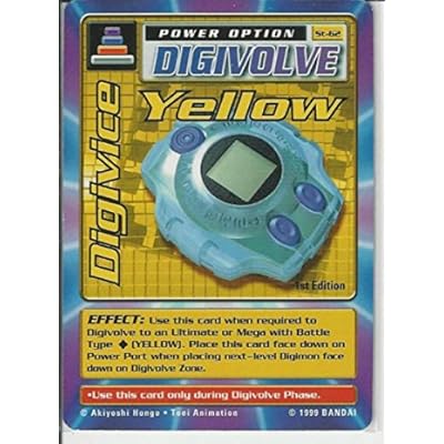 Digimon Card - Digivice Yellow St-62 - 1st Edition Ecuador | Ubuy
