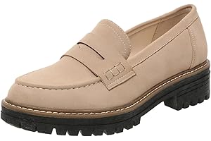 BPLANGAT Womens Loafers Shoes Platform Chunky Penny Loafer Lug Sole Comfortable Slip On Work Office Business Casual Dress Shoes, US Size 5-11
