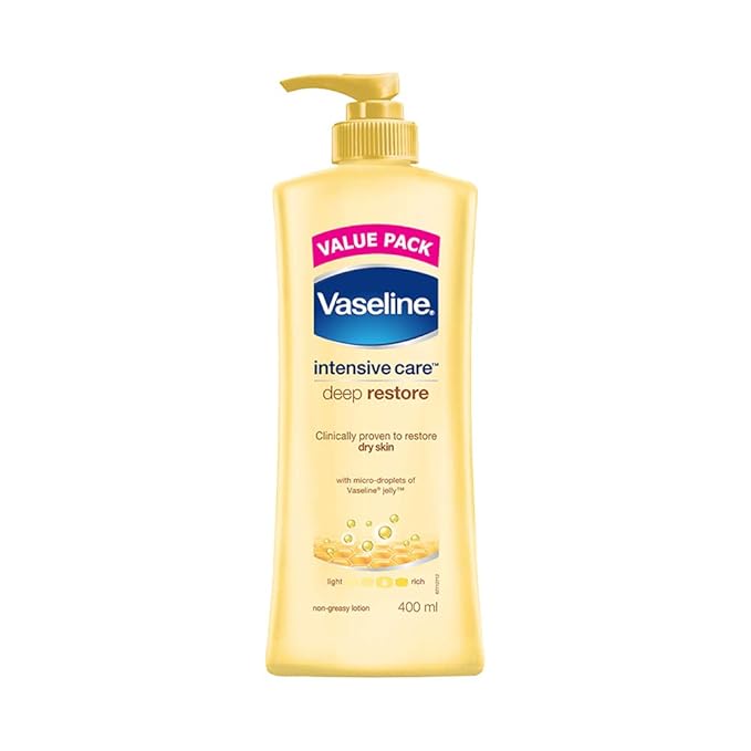vaseline deep restore moisturizing cream