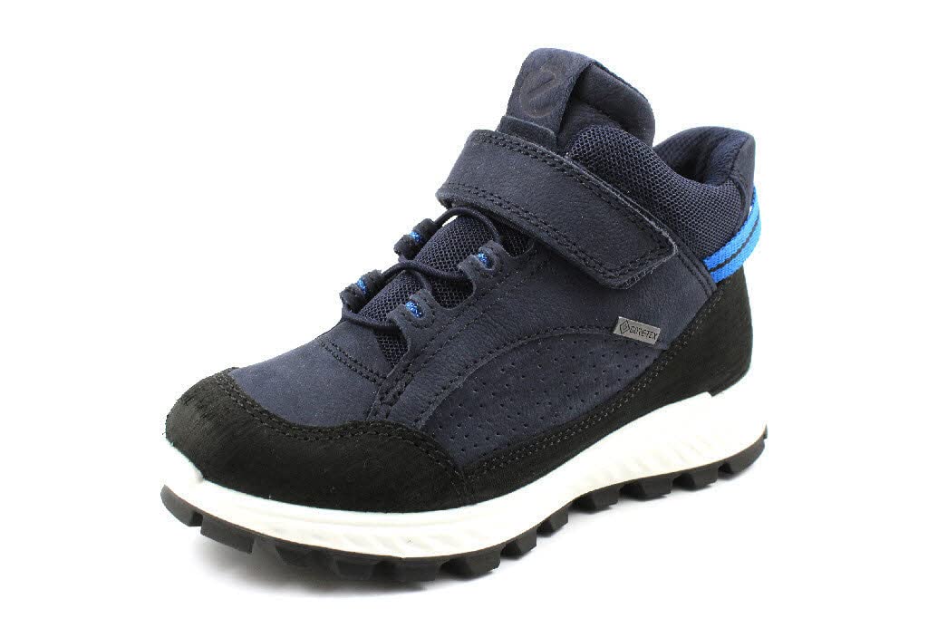 ECCO EXOSTRIKE Boy's Ankle Boot, Black Night Sky Night Sky, 3 UK