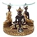 Puckator Oil Burner, Height 9.5cm Dish Diameter 11.5cm, Multicolor