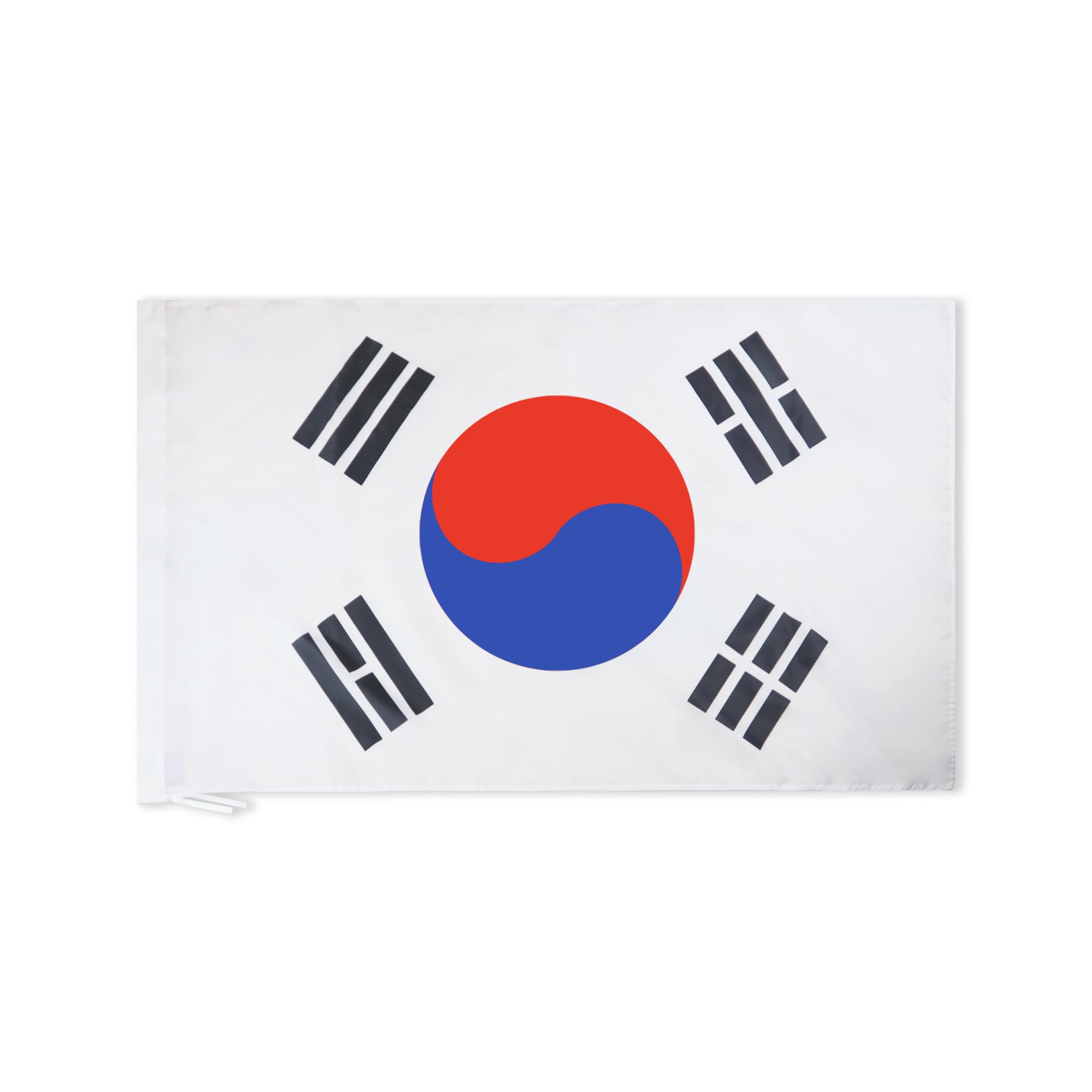 AZ FLAG - South Korea Flag - 3x5 Ft - Light Polyester South Korean Banner with Sleeve - Fade Resistant - Vivid Colors - 3' x 5' Feet - 150x90 Cm