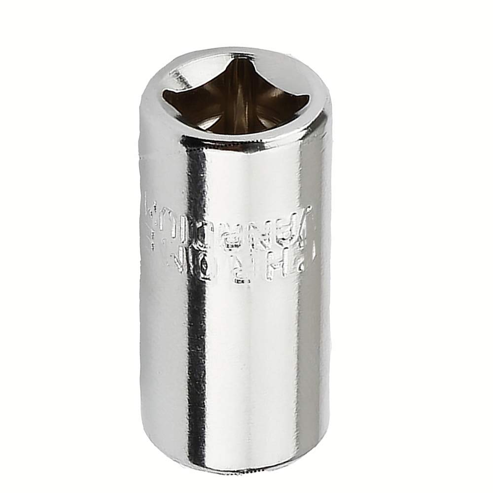 1/4'' Square to 6.3mm Hex Screwdriver Bit Holding Socket Converter Reducer for Electric Wrenches (Pack of 1)