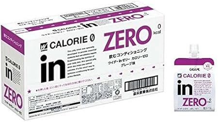 Amazon ウイダーinゼリー カロリーゼロ グレープ味 180g 6個 ウイダー 栄養補給ゼリー