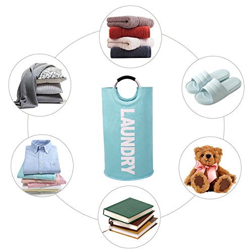 ZERO JET LAG 82L Large Laundry Basket Collapsible Fabric Laundry Hamper