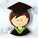 Ann Clark Cookie Cutters Graduate Cookie Cutter by LilaLoa, 4.25