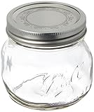 Ball Collection Elite Pint (16-oz.) Wide Mouth Jars, Clear, 1-Pack of 4