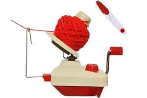 KNEWMART Yarn Ball Winder, String Winder for Crochet Easy to Install, Ideal for Knitting Enthusiasts with +1pcs Scissors.