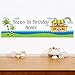 Noah's Ark 1st Birthday 5 Ft. Large Personalized Banner