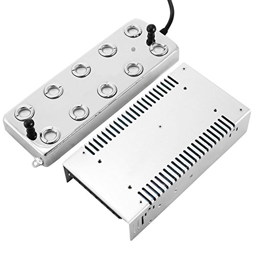 CNCshop Mist Maker Fogger Ultrasonic Mist Maker Fogger Humidifier (10 Head Mist Maker)