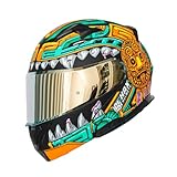 HAX Amatista Modular Flip-Up Dual Visor Motorcycle
