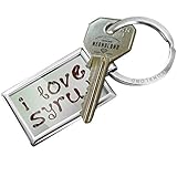 Keychain I Love Syrup Chocolate Candy Syrup