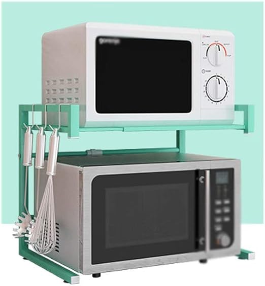 Amazon Com Beautiful Blush Pink Microwave Rack Kitchen Countertop