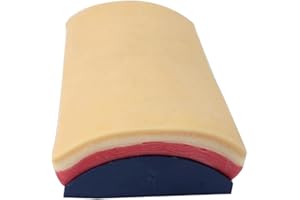 Tinsay Human Skin Model Pad Simulation Medical Suture Training Contains 3 Layers and Consists of Skin, Subcutaneous Tissue and A Muscle Layer