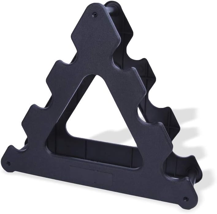 Sizet Dumbbell Rack Stand 3 Tier Dumbbells Weights Handle Stand, Holds 30 Pounds