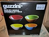 Guzzini 4-Pack My Fusion Bowl Made in Italy