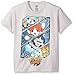 Yo Kai Big Boys' Short Sleeve T-Shirt Shirt, Silver, Small/8