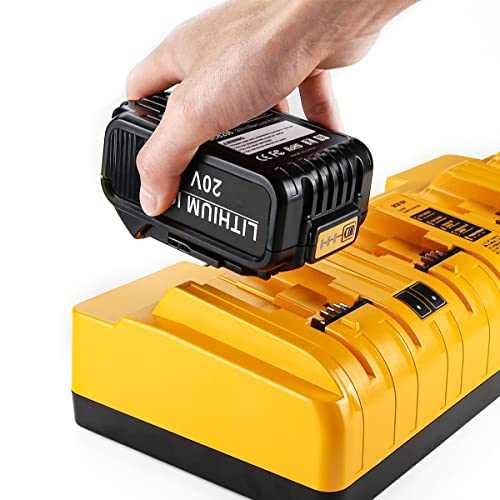 Powilling 4Ports Fast Charger for Dewalt 12V 20V Max Liion Batteries