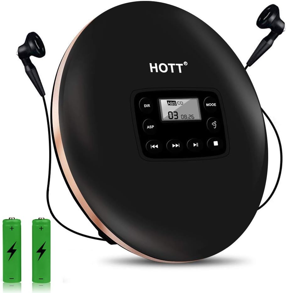 Portable CD Player, HOTT Mini Personal CD Players Amazon.co.uk