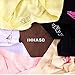 IHHASD Seamless Silk Panties Quick Dry Women Sexy Red Lip Briefs 5 Packs(L)