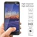 (2 Pack) 3.1, 3.1 A, 3.1 C Tempered Glass Screen Protector, 2.5D Arc Edges 9 Hardness HD Anti-Scratch Bubble-Free (NoOrzero Compatible for Nokiat full coverage due to curved edge)
